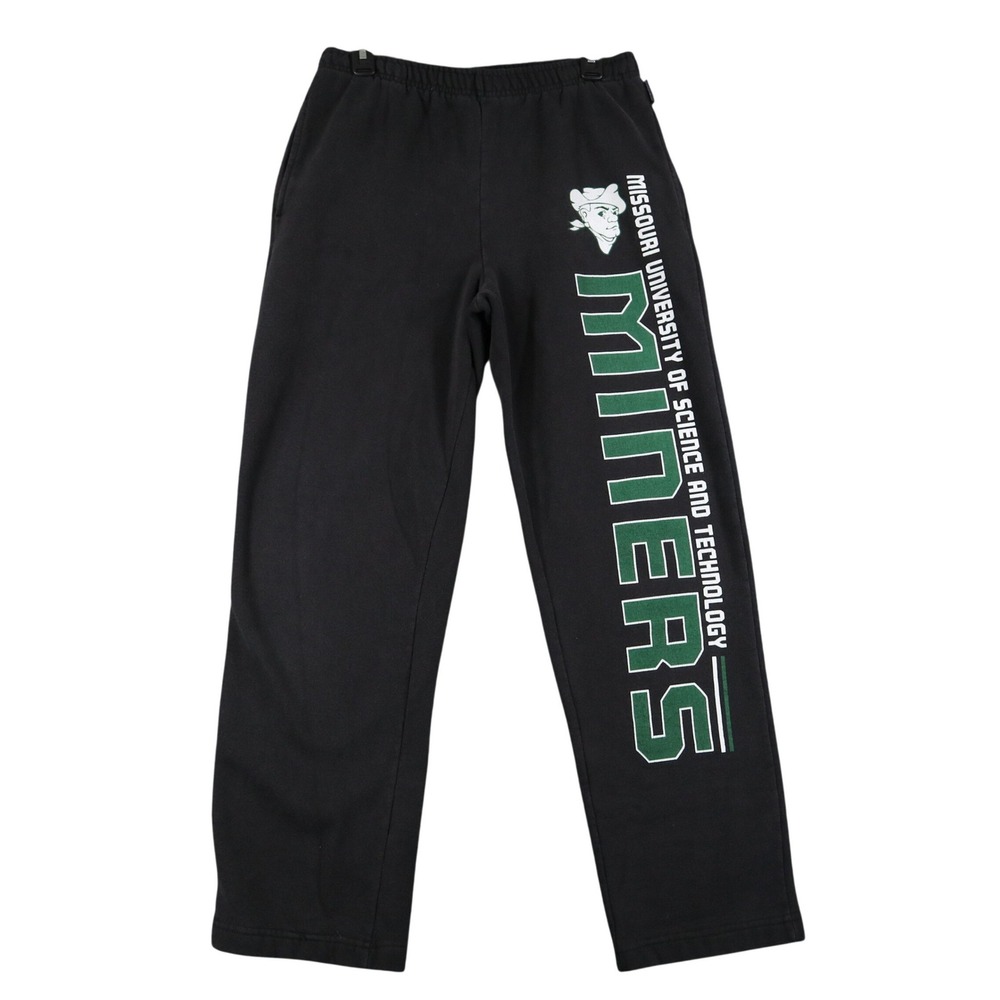 Missouri University S&T JanSport Sweatpants Men M Black Miners Joggers College